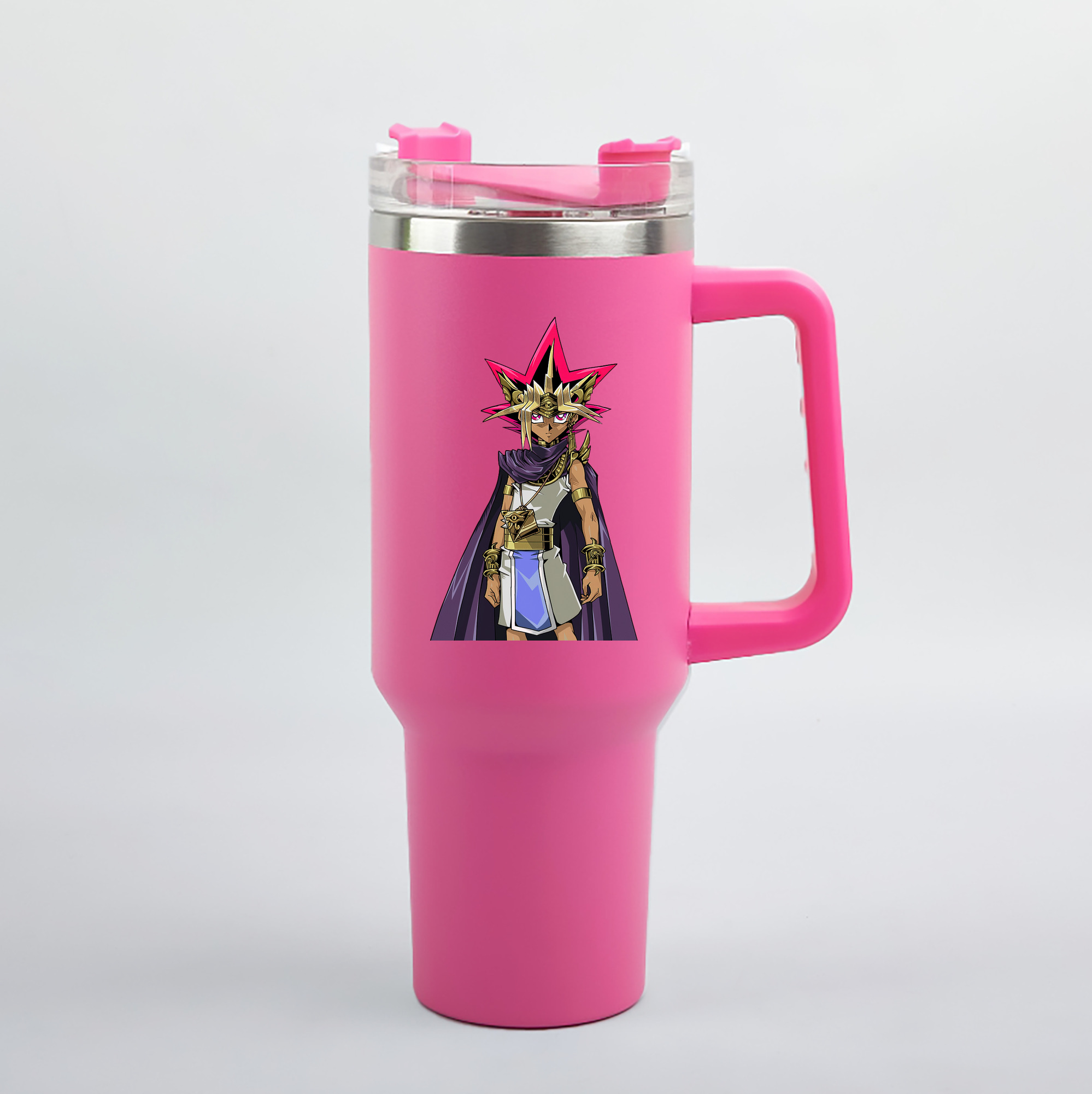 （画像用） 遊☆戯☆王 Yu-Gi-Oh! 1200mL車用タンブラー（カラープリント）